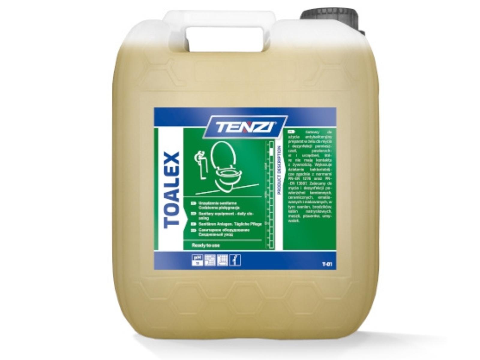 TOALEX Tenzi T01 5l Mycie i dezynfekcja toalet